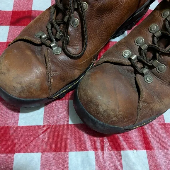 Doc Martens Brown Leather Work Boots