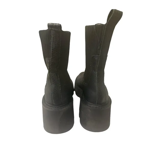Dolce Vita Hoven H2O Boots Onyx Leather, size 9.5, EUC, In box, $120