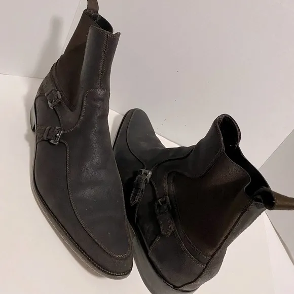Donald J. Pliner Men Pointed Toe Ankl Boots