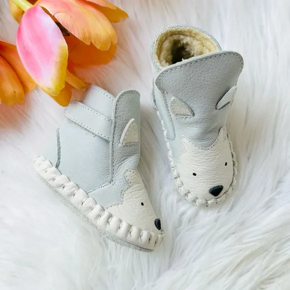 Donsje Amsterdam Fur Lined Baby Boots