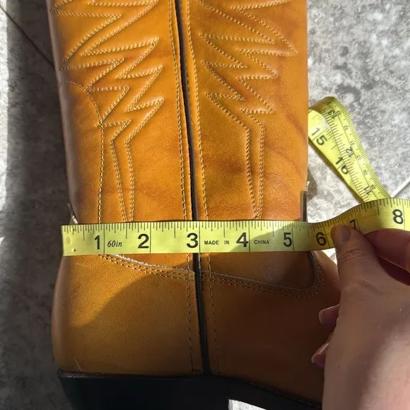 Double H Cowboy Boots Size 8 D Men