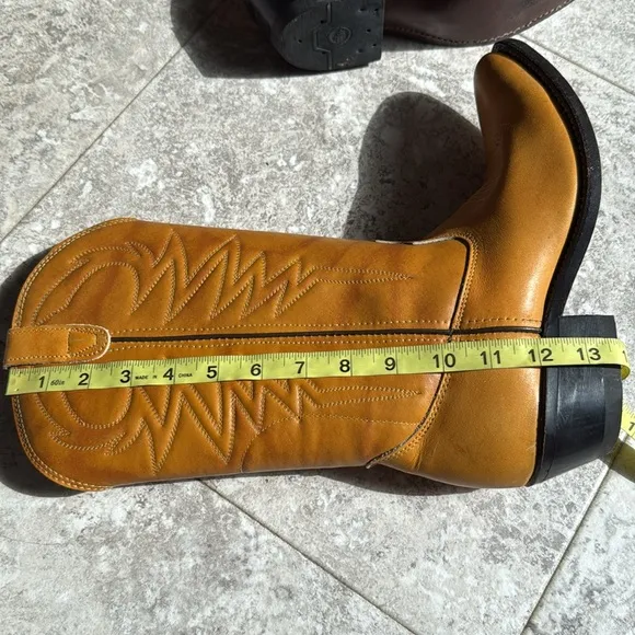 Double H Cowboy Boots Size 8 D Men