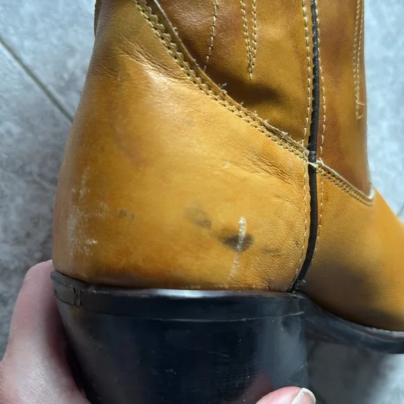Double H Cowboy Boots Size 8 D Men