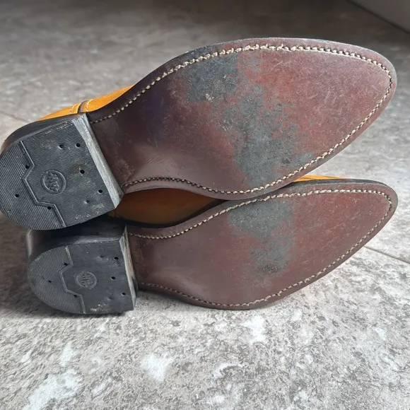Double H Cowboy Boots Size 8 D Men
