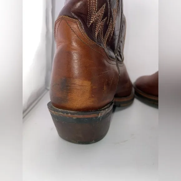 Double H HH Western Cowboy Men Size 12 Leather Boot-  Style 1562​​