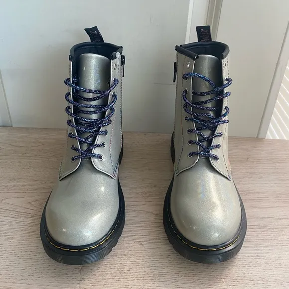 Dr. Martens 1460 Glitter Combat Boots- SZ Women 6