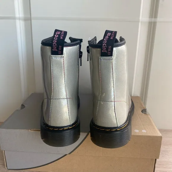 Dr. Martens 1460 Glitter Combat Boots- SZ Women 6