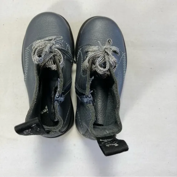 Dr. Martens 1460 Pascal T Docs Toddler Kids Size 8 Pascal Gunmetal Gray Boots