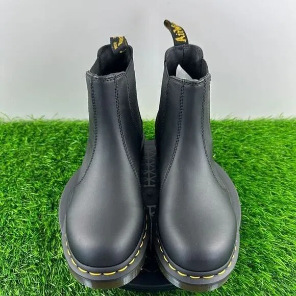Dr. Martens 2976 Chelsea Boots Women Size 6 Black Smooth Leather NEW