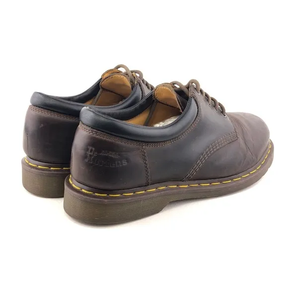 Dr. Martens 8053 Brown Leather Oxford Shoes 12