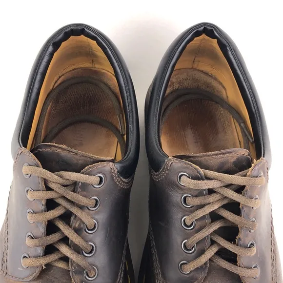 Dr. Martens 8053 Brown Leather Oxford Shoes 12