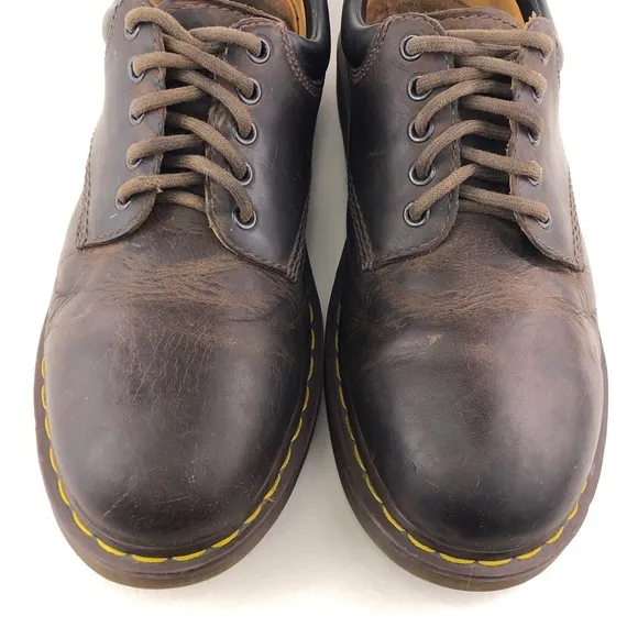 Dr. Martens 8053 Brown Leather Oxford Shoes 12