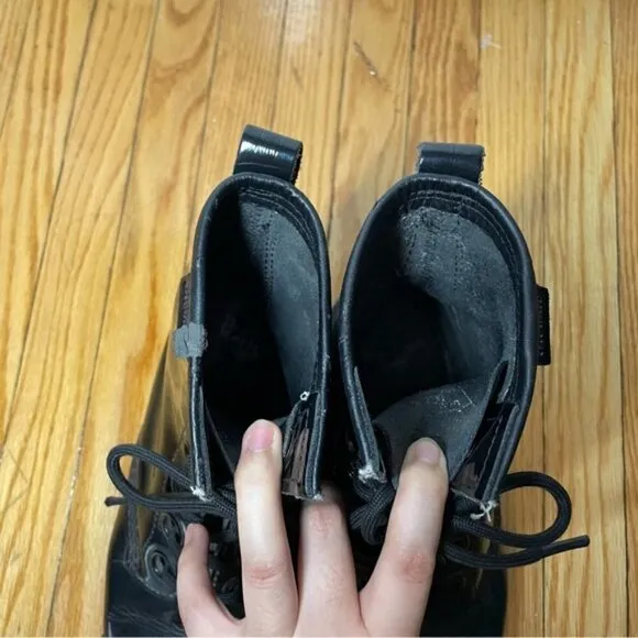 Dr. Martens Air War Black Combat Boots size US 6 Men