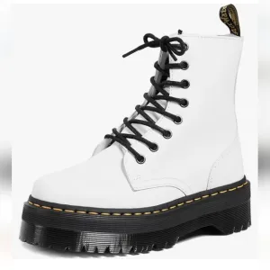 Dr. Martens AirWare Jadon Quad Retro 8-Eye Leather Platform Boot