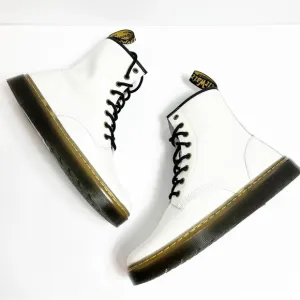 Dr. Martens Boots Zavala Women White Leather