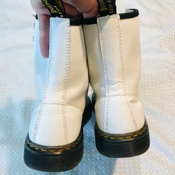 Dr. Martens Boots Zavala Women White Leather