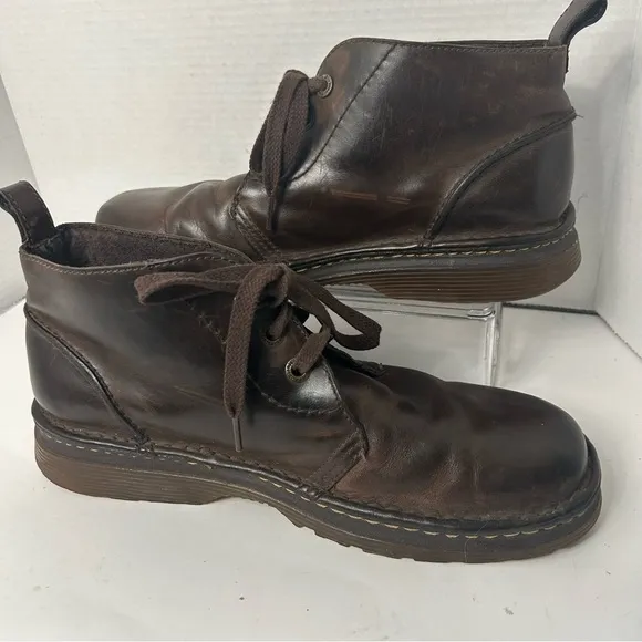 Dr. Martens Brown Reed Chukka Boots  Lace Up Ankle  Round Toe Men US Size 12M US