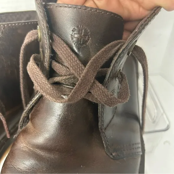 Dr. Martens Brown Reed Chukka Boots  Lace Up Ankle  Round Toe Men US Size 12M US