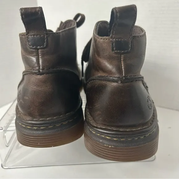 Dr. Martens Brown Reed Chukka Boots  Lace Up Ankle  Round Toe Men US Size 12M US