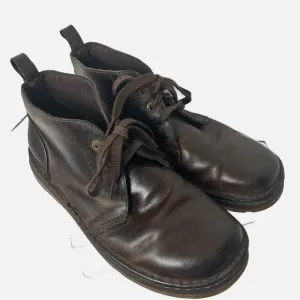 Dr. Martens Brown Reed Chukka Boots  Lace Up Ankle  Round Toe Men US Size 12M US