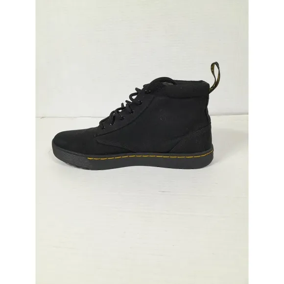 Dr. Martens CAIRO CANVAS CHUKKA Black BOOTS  Men Sz 9 Women Sz 10