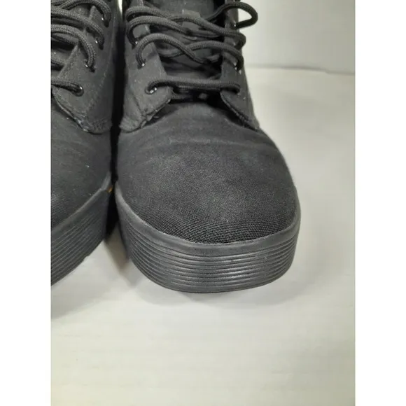 Dr. Martens CAIRO CANVAS CHUKKA Black BOOTS  Men Sz 9 Women Sz 10