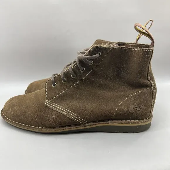 Dr. Martens Chris Chukka Boots Men Size 13 Brown Suede Lace Ankle Comfort Shoes