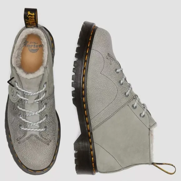 Dr Martens Church Nubuck &amp; Pebble Leather Monkey Boots size11 new