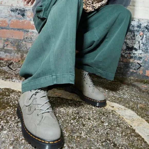 Dr Martens Church Nubuck &amp; Pebble Leather Monkey Boots size11 new