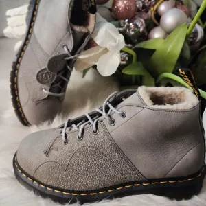 Dr Martens Church Nubuck &amp; Pebble Leather Monkey Boots size11 new