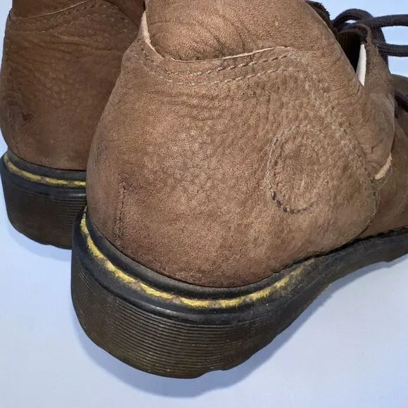 Dr. Marten's Cornell Men's US Size 13 Brown Oxford Work Reinforced Eyelets Shoes