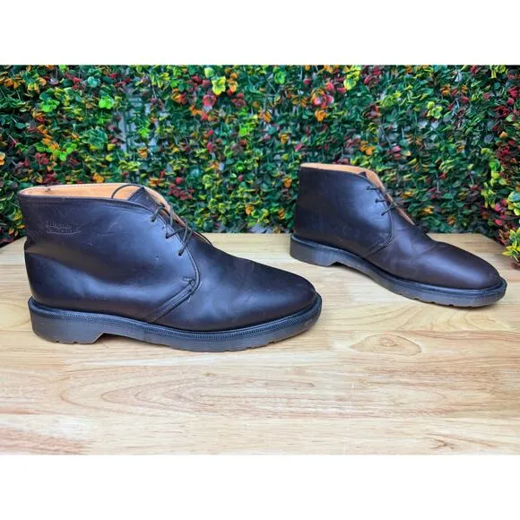 Dr. Martens Doc The Original Made In England Chukka Leather Boots Shoes Men 11