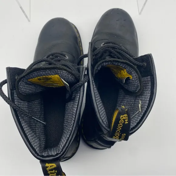Dr Martens Industrial Steel Toe Men Size 13 Boots Black Leather Shoe Air Wair