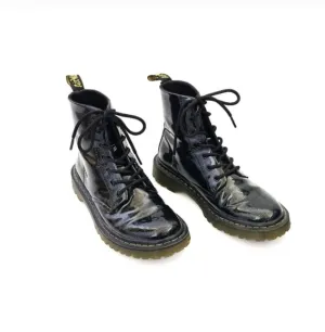 Dr. Martens LUANA Cosmic Glitter Black Boots