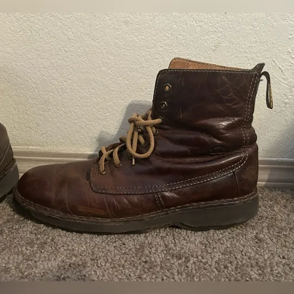 Dr. Martens Men’s Jasper Ankle Boots Leather Dark Brown Size 13 Outdoor Comfort