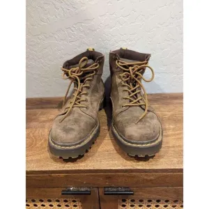 DR. MARTENS Men's Nashville Brown Boots US Size 10 Men air wair