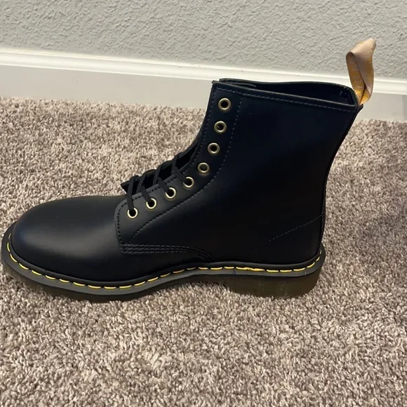 Dr. Martens VEGAN 1460 FELIX LACE UP BOOTS black size 11 men/ women size 12