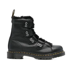 Dr Martens Women's 1460 Fur Boots