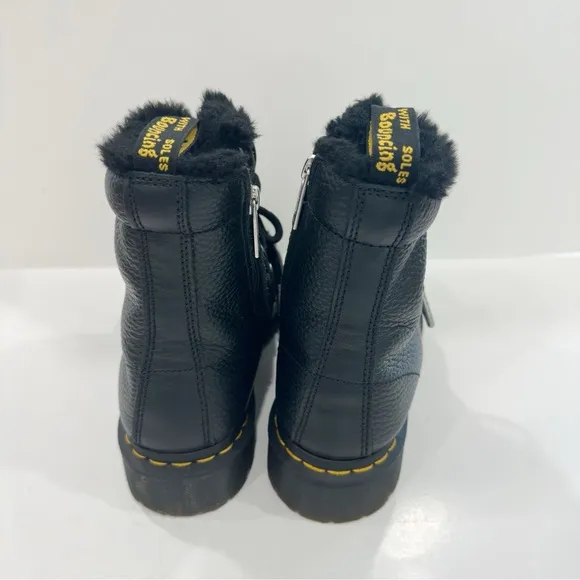 Dr Martens Women's 1460 Fur Boots
