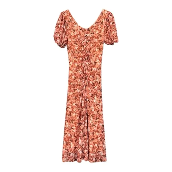 Draper James Mindy Midi Dress in Stretch Mesh Size Medium