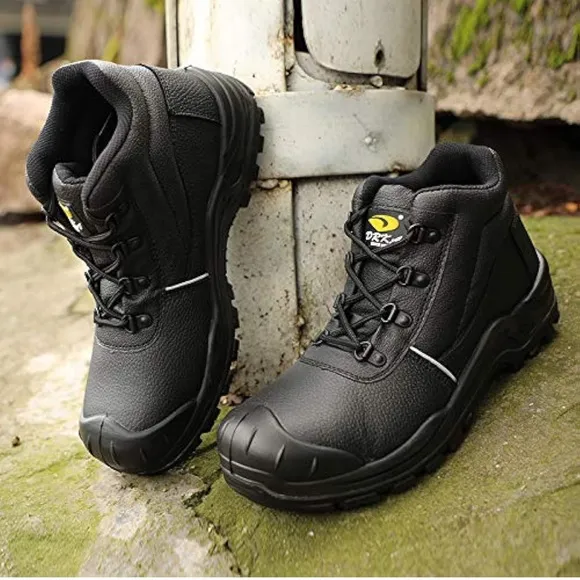 DRKA Men’s Water Resistant Steel Toe Tactical Work Boots