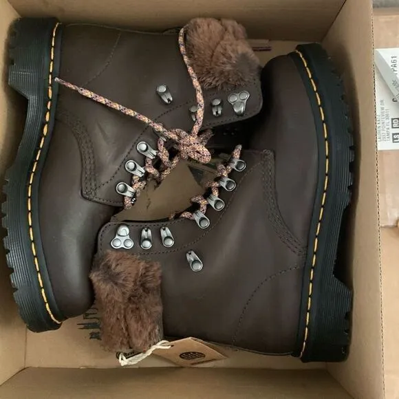 Dr. Martens | 1460 Serena Faux Fur Trim Boot