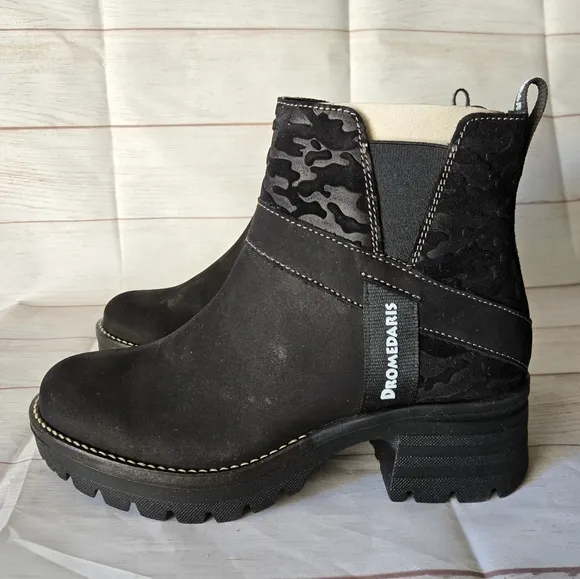 Dromedaris Women's Katnis Black Boots