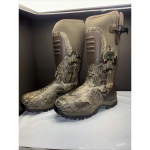 Duck Commander Rubber Men's Hunting Boot, Canteen/Realtree Timber