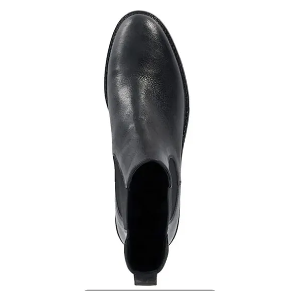 Dune London Black Poema CleatedSole Chelsea Boots size 37/7 newColour:black