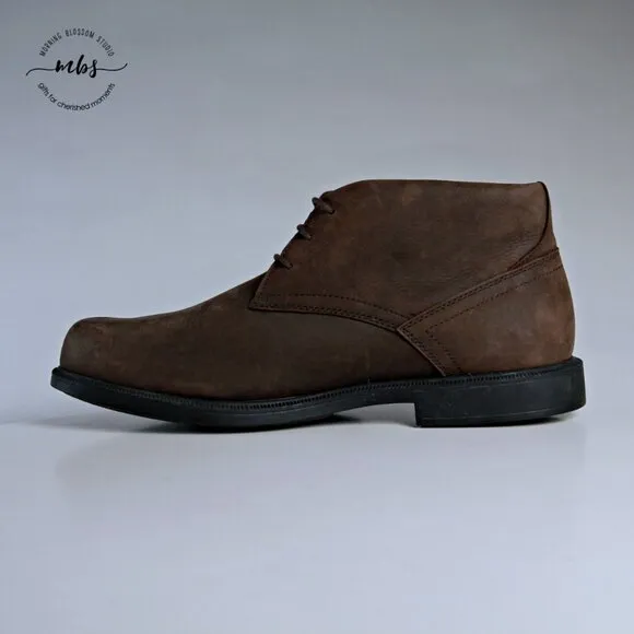 Dunham Jericho Chukka Boots Brown Men 15
