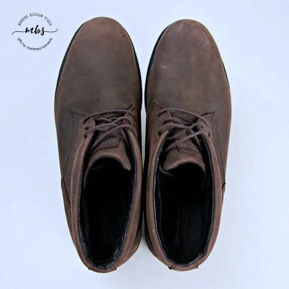 Dunham Jericho Chukka Boots Brown Men 15