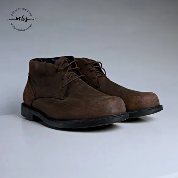 Dunham Jericho Chukka Boots Brown Men 15