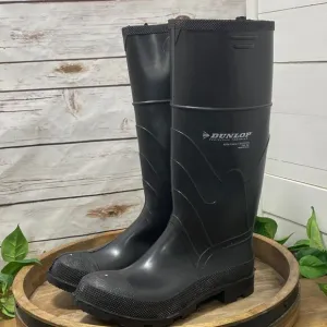 Dunlop Monarch 16&quot; Steel Toe ASTM F 2413-11 Rubber Work Boots Men 9 Women 11