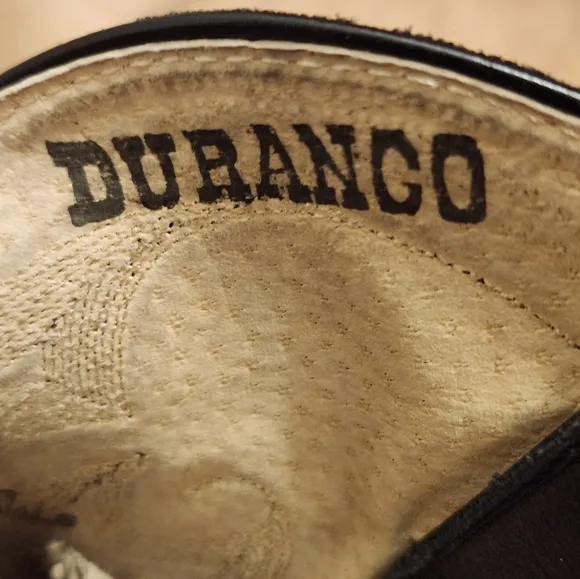Durango men 8.5 D Western black boots